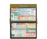 WhiteCoat Clipboard® - Tactical Brown Dietitian Edition